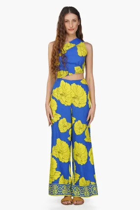 Yellow Daze Printed Jumpsuit